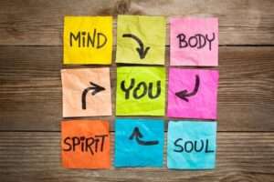 balance; mind, body and soul