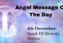 angel message of the day : spark of divinity within