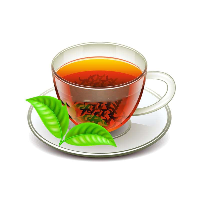 ceylon tea white vector