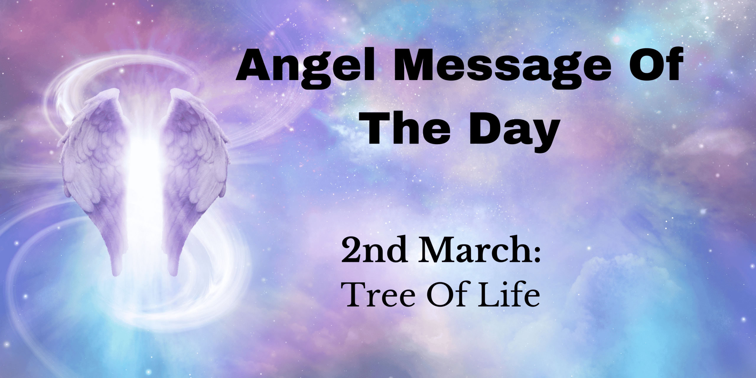 angel message of the day : tree of life