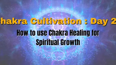 Chakra Cultivation : Day 20 - How to use Chakra Healing for Spiritual Growth