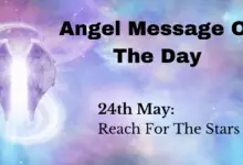angel message of the day : reach for the stars