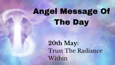 angel message of the day : trust the radiance within
