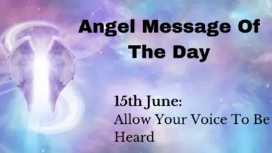 angel message of the day : allow your voice to be heard