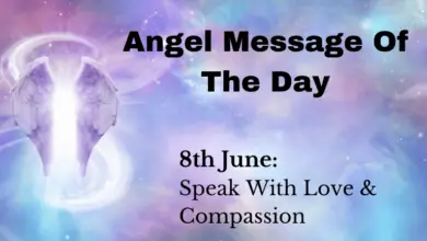 angel message of the day : speak with love and compassion