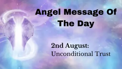 angel message of the day : unconditional trust
